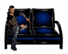 {GD}BLK&BLUE Love Seat