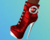 Red Bling Boots