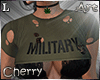MILITARY Top green L