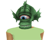 Green Monster Head