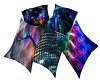 Neon bright chill pillow
