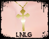 L:Necklace-CrossV4 Gold