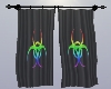 *Toxic Rainbow Curtains