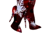 red christmas boots