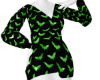 [Mae] Sweatdress Bat B/G