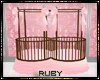 Baby Girl Twin Crib+Pose