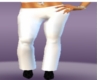 White skinny pants