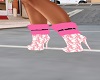 PINK AND WHITE BOOT