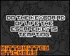 [k]keyboard sticker