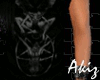 ]Akiz[ Black Metal Shirt