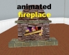 az's animated fireplace