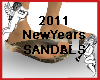 2011 New Years SANDALS