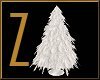 Z Christmas Tree White