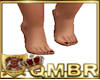 QMBR Small Feet Red