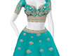 Bridal Lehenga Teal