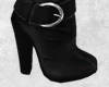 Y*Denim Black Boots