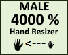 Hand Scaler 4000% Male