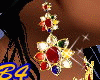 (B4) Multi Gems Earrings