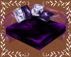 Purple Glass Bed