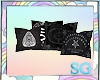 SG Satanic Ouija Pillows