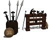 Viking Weapons Display