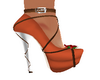 Masiel Orange Heels