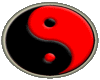 ying yang sticker