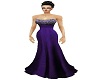 glitter top purple dress