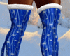 FG~ Blue Snowflake Boots