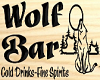 Wolfs saloon bar sign