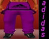 purple&black  pant