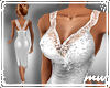 !Bridesmaid Dress White