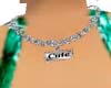 bling collier cute