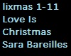 Love is Christmas Sara