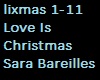 Love is Christmas Sara