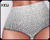 ʞ- Silver Cute Shorts