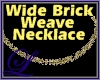 ~L~Brick Weave Necklace