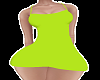 Strap Dress Lime Green