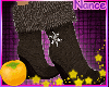 [N] Wedge Fur Boots
