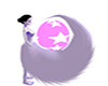 Purple Furry's tail