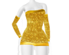 l EL l Shiny Gold Dress