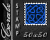Blue Celtic Knot Stamp