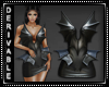 Bat Wings Dress Black