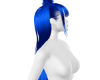 Dana updo deep blue