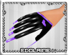 E~ Nixy Gloves Purple
