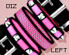 !!D Bracelets Hot Pink L