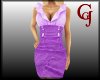 Gingham Dress Lavender