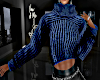 Fall Winter Blue Sweater