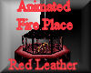 [my]RedLeather FirePlace