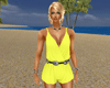 Yellow Western Jumpsuit 